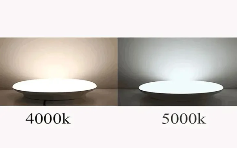 Comparaison détaillée entre 4000K et 5000K dans le domaine de l'éclairage