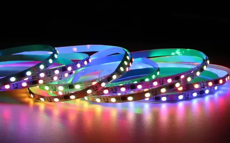 What are addressable digital LED strips