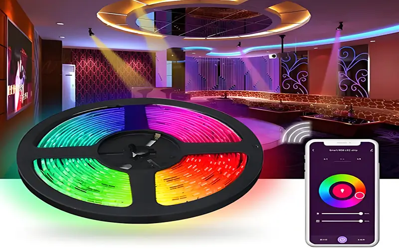 As Fitas LED RGB podem ser controladas por APP