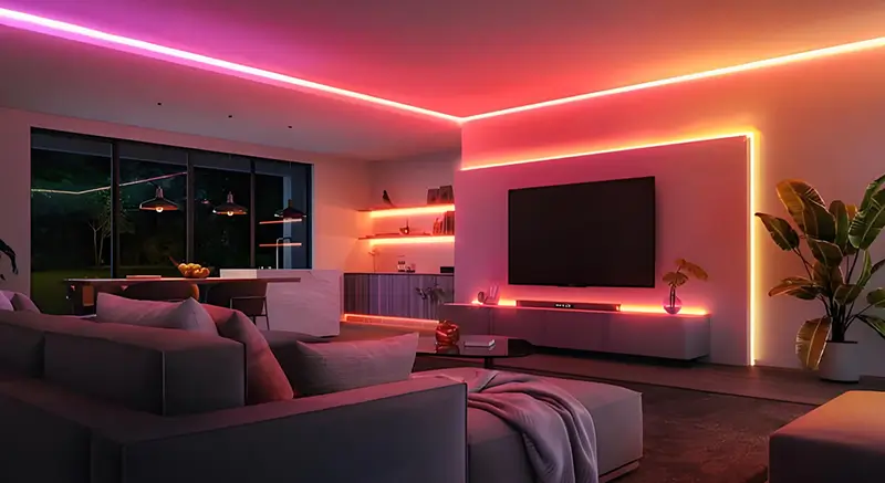 Hvorfor styre RGB LED-strip-lys via en app?