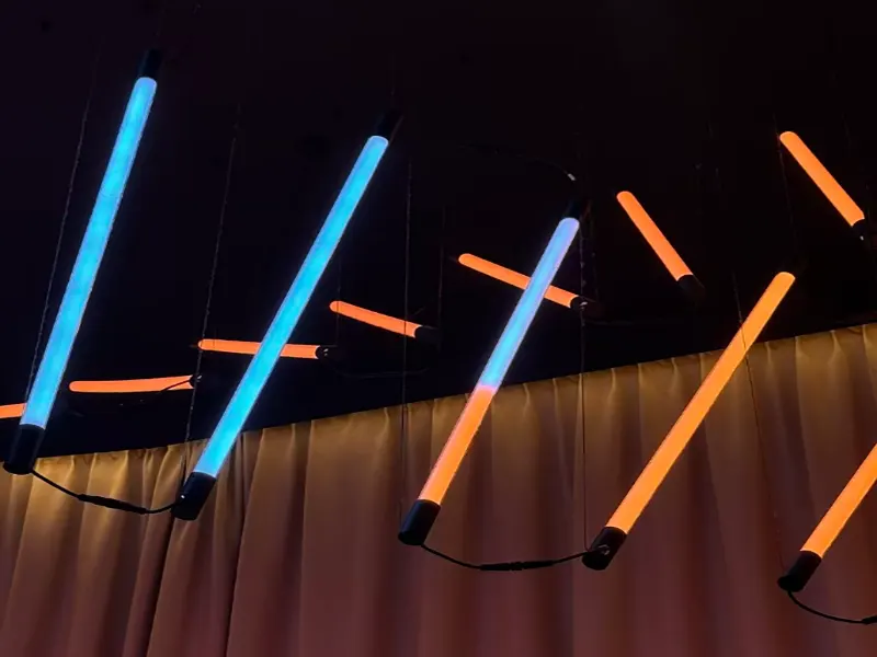 Strisce decorative al neon rotonde per interni