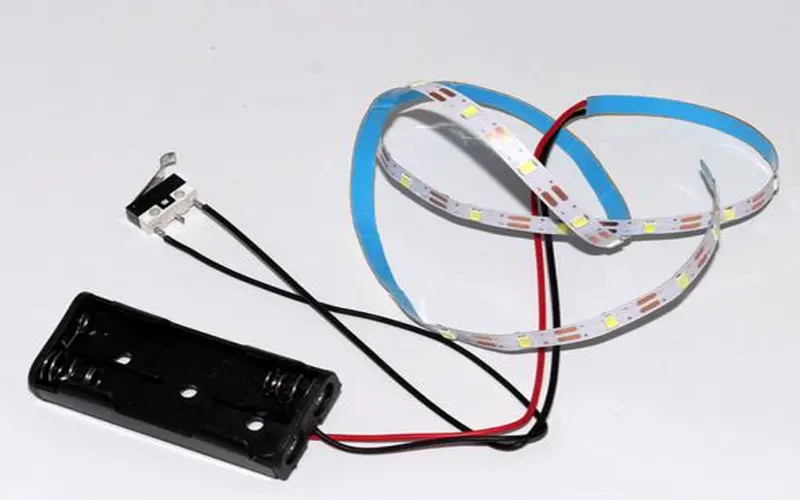 Fitas LED a pilhas sem fichas para soluções de iluminação portáteis