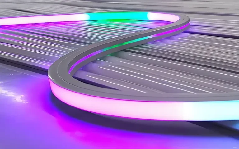 Neon-stijl DMX LED strip licht gloeit gelijkmatig voor decoratieve verlichting