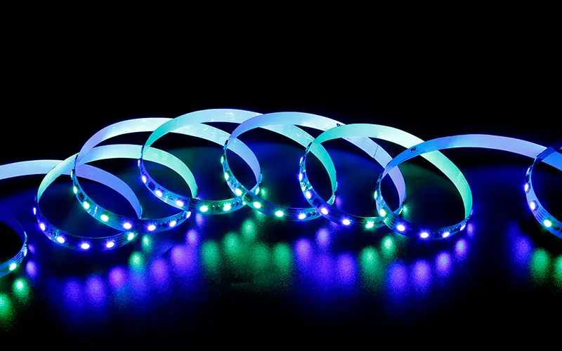 DMX512 digitalt LED-striplight-produkt med adresserbar IC til professionel lysstyring