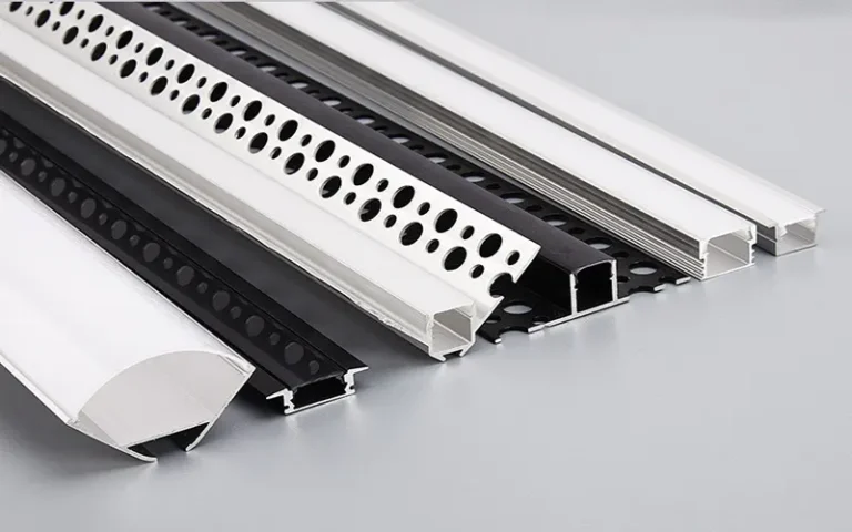 LED diffuser channel covers: a comparison of transparent diffused white black PC LED aluminum profile diffuser options