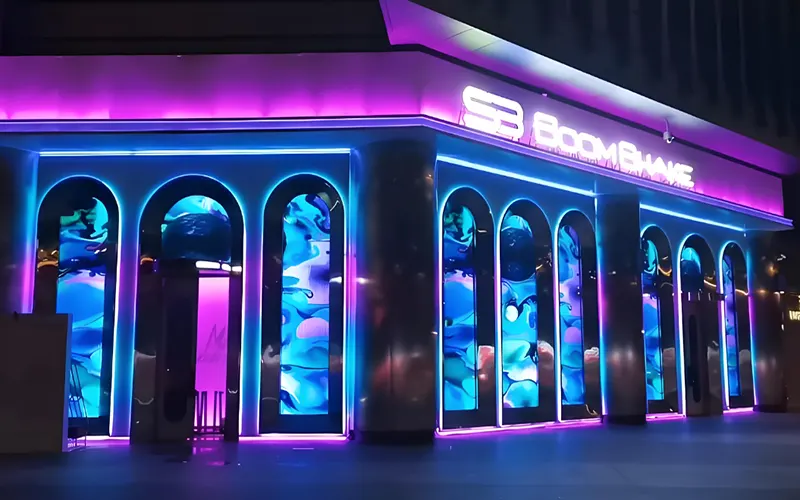 Efectos de iluminación de colores con tiras de LED direccionables Tipos de CI Iluminación LED programable RGB