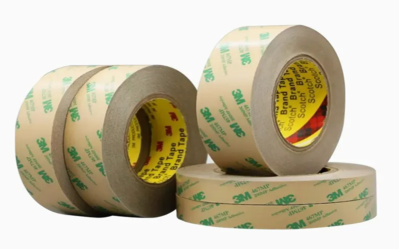 LED strip adhesive tape backing for easy installation