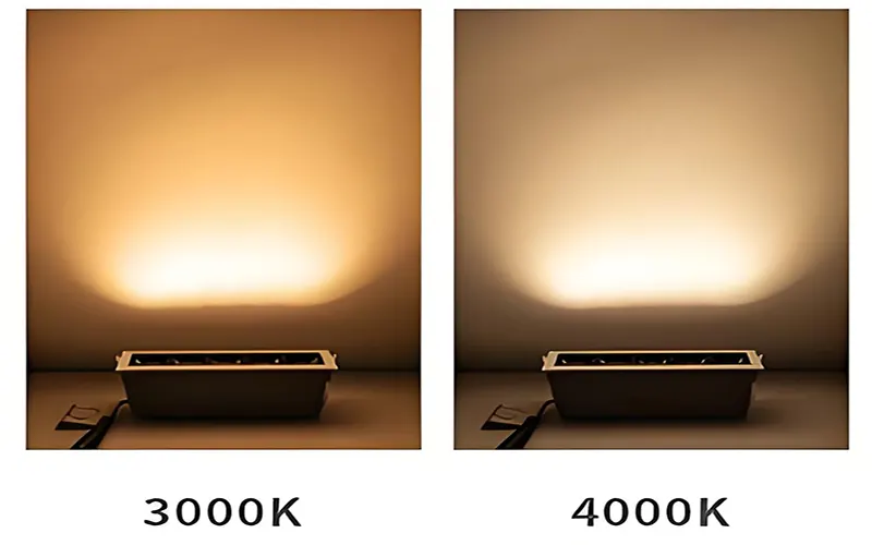 3000K Color Temperature vs. 4000K Color Temperature