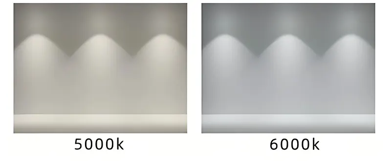 5000K Color Temperature vs. 6000K Color Temperature